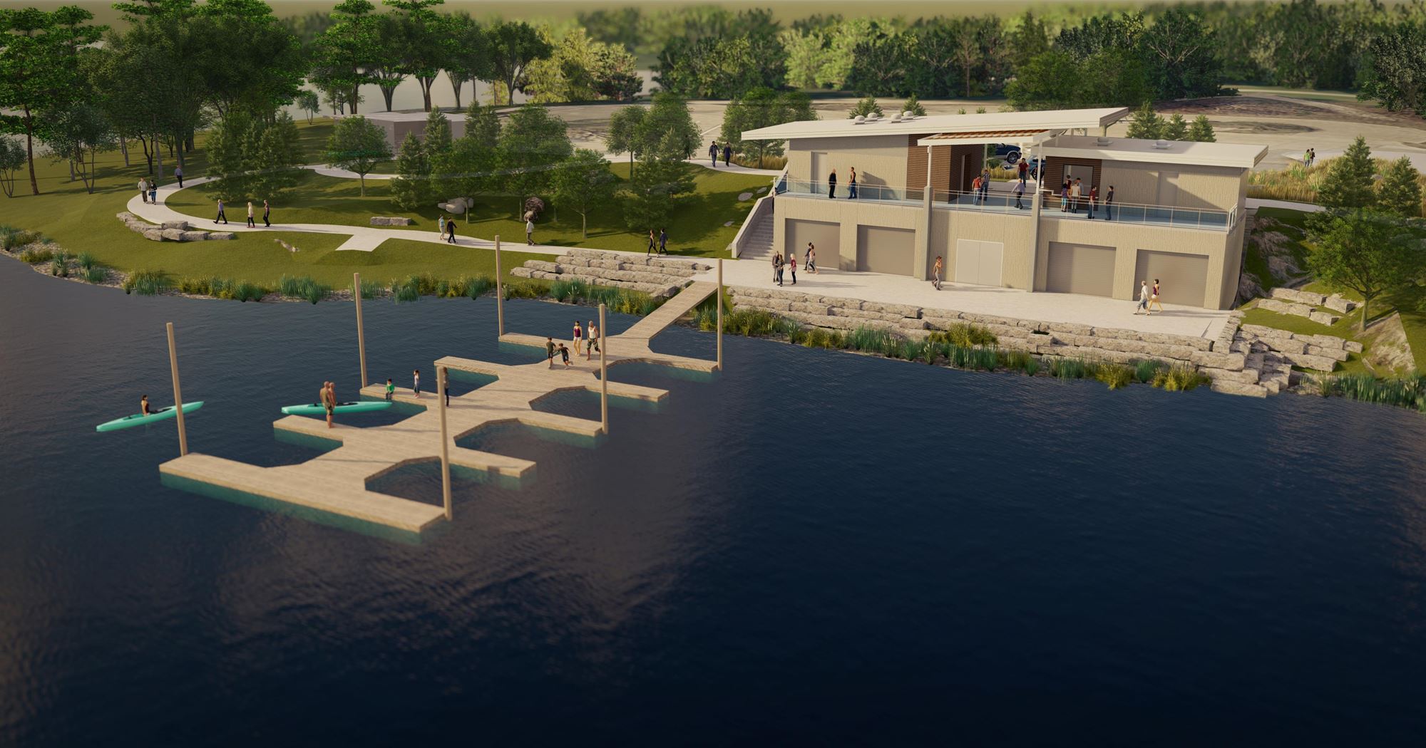 Raccoon River Park Boathouse On Track To Open In June