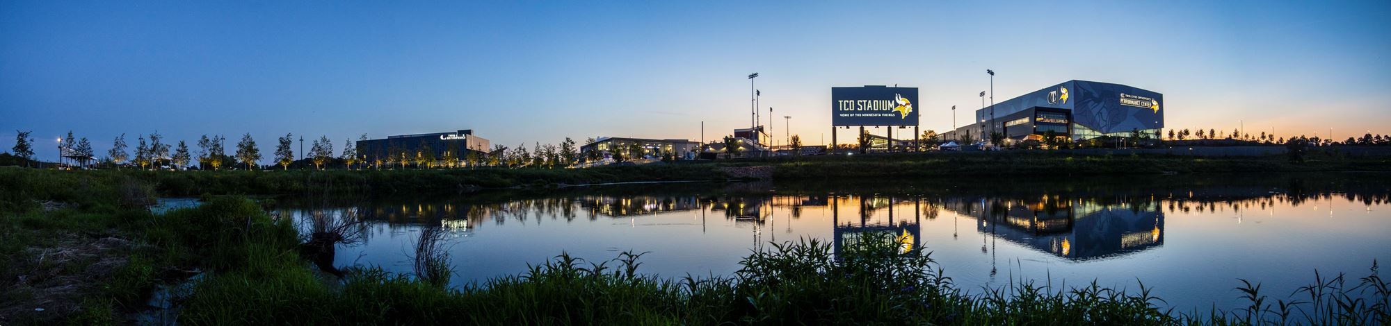 Minnesota Vikings Headquarters: Practice Facility and Vikings Lake Development Receives Honor Award 