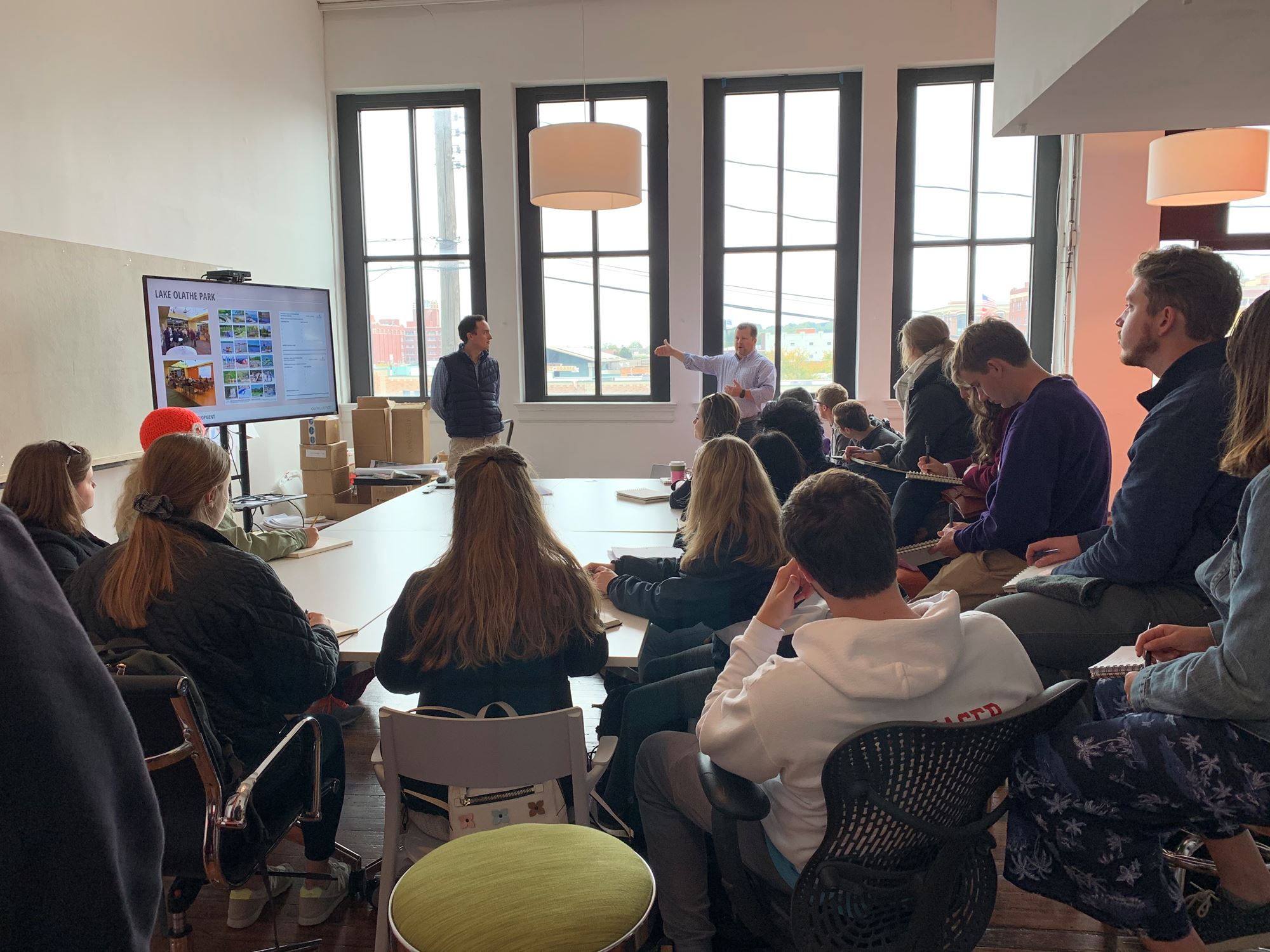 K-State Students Visit Confluence