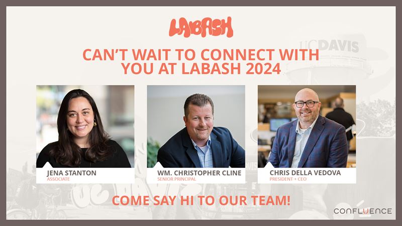 Confluence is excited to once again support the LABASH Conferece hosted by the University of California - Davis as a Sunny Side Supporter! 