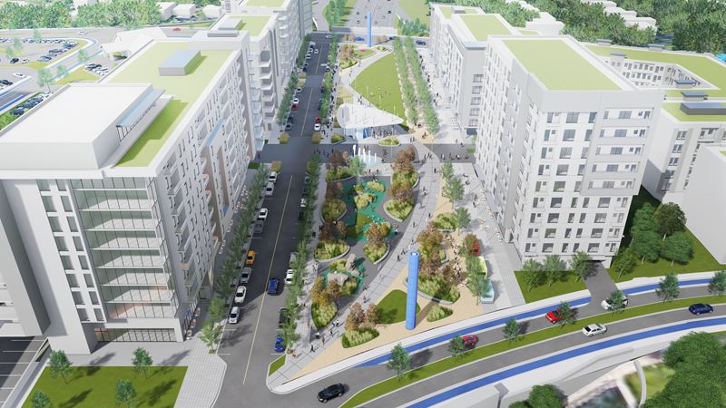 Grandview Green District – LID Development 